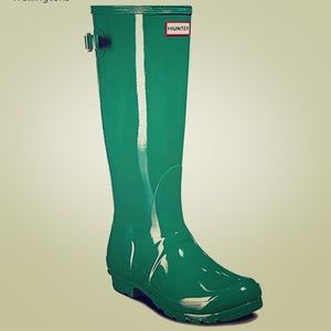 Hunter original Wellington’s, size 8